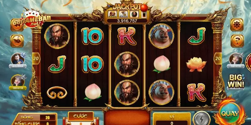 Chi tiết cách chơi quay hũ cơ bản tại 68 game bài