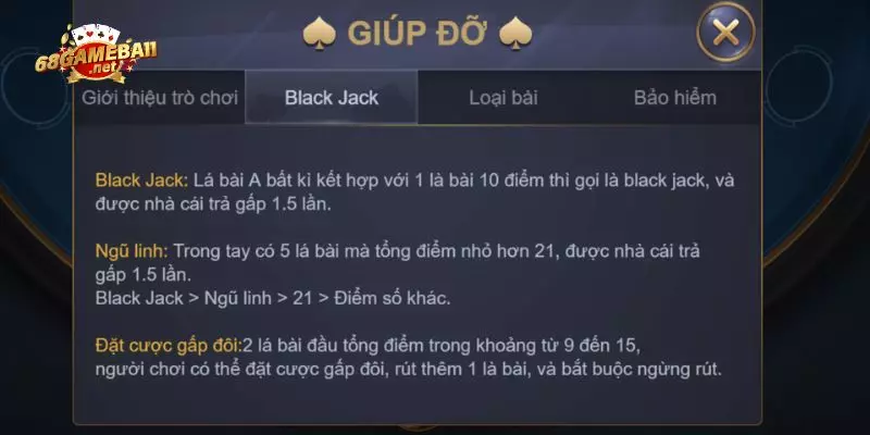 Tính năng đặc biệt chỉ có tại 68 game bài